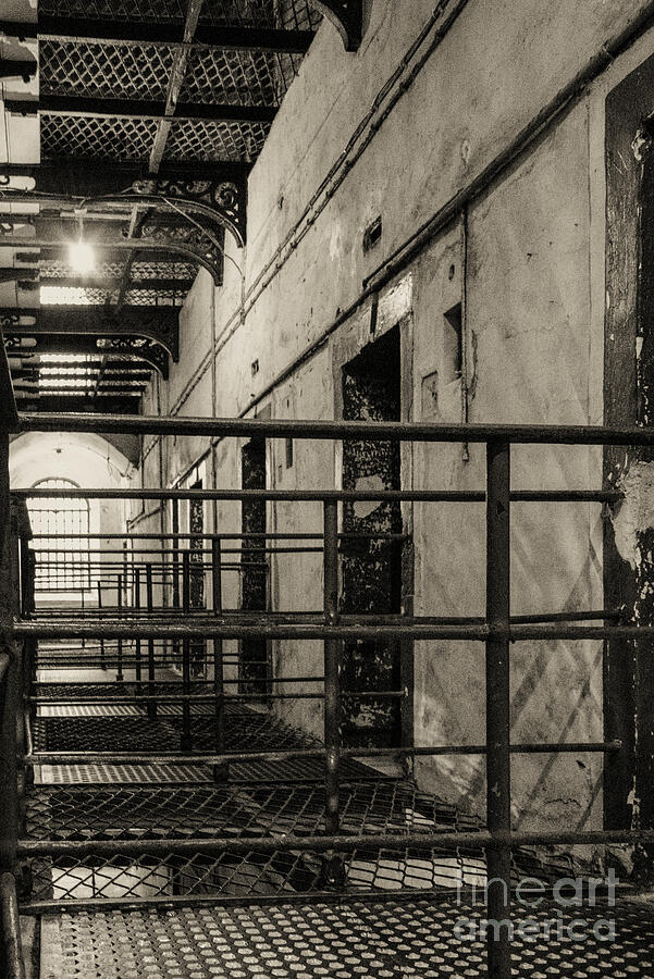 Kilmainham Goal Photograph - Cell Block 3 by Bob Phillips Kilmainham Goal Photograph - Cell Block 3 by Bob Phillips
