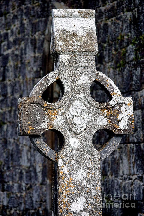 Celtic Cross Photograph by Olivier Le Queinec