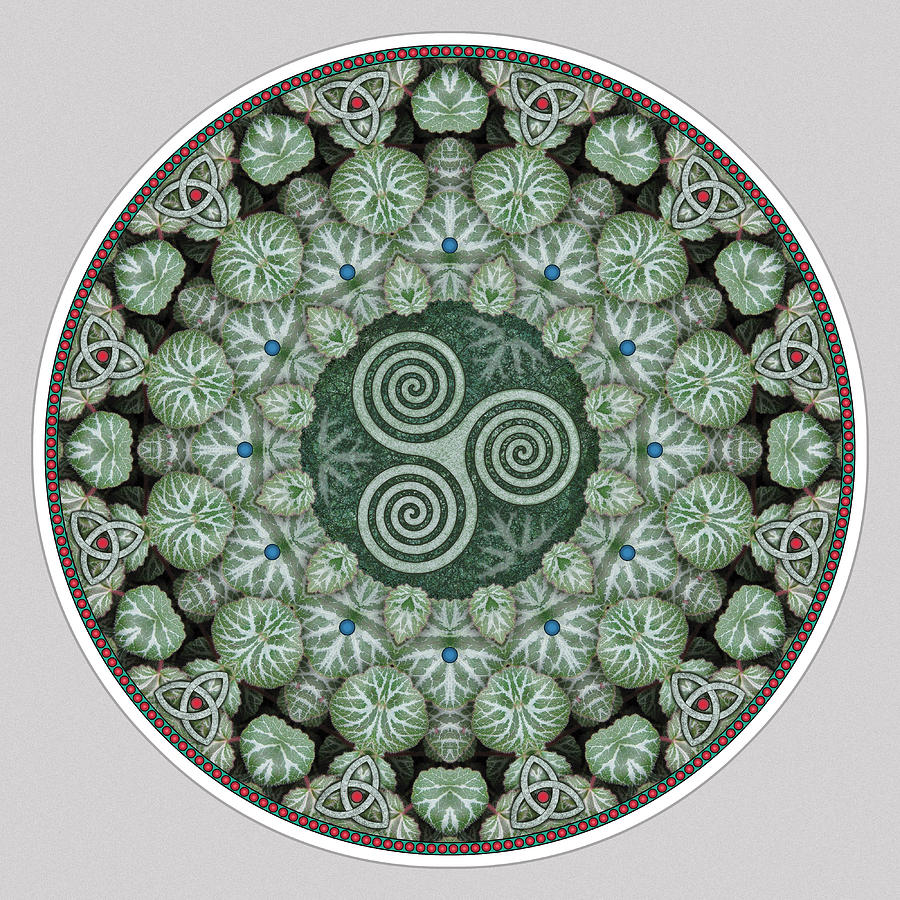 Celtic Spiral Digital Art by Daniel McPheeters - Fine Art America