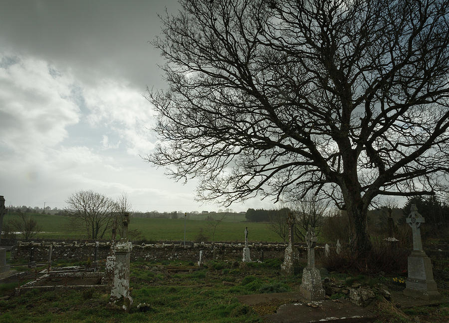Cemetary Photograph - Cemetary IIi by Jim Sinkovic Cemetary Photograph - Cemetary IIi by Jim Sinkovic