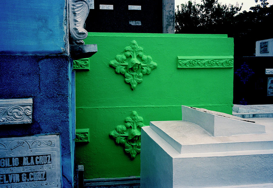 Cemetery Colors Of Manila Photograph by Shaun Higson