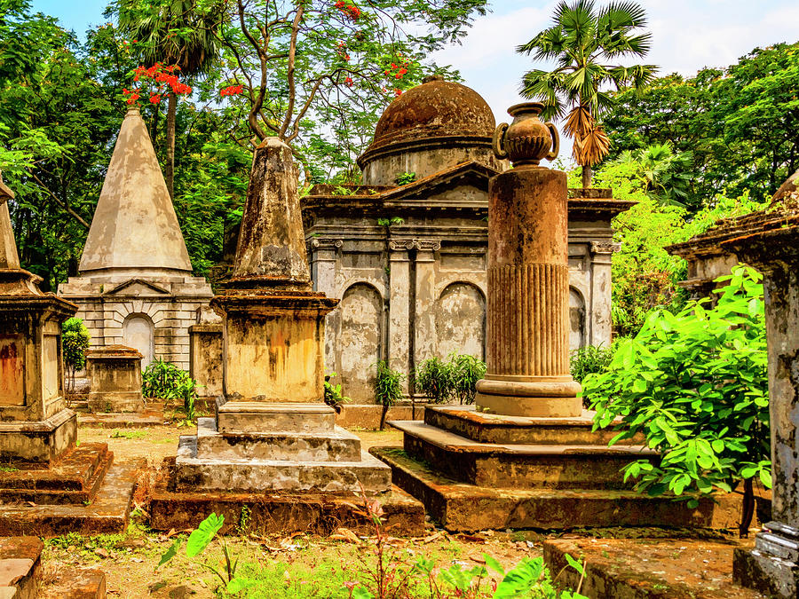 Cemetery In Old Calcutta Photograph by Dominic Piperata
