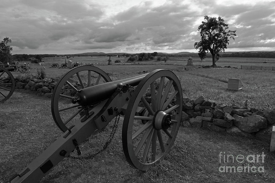 Cemetery Ridge Gettysburg Battlefield Photograph by James Brunker