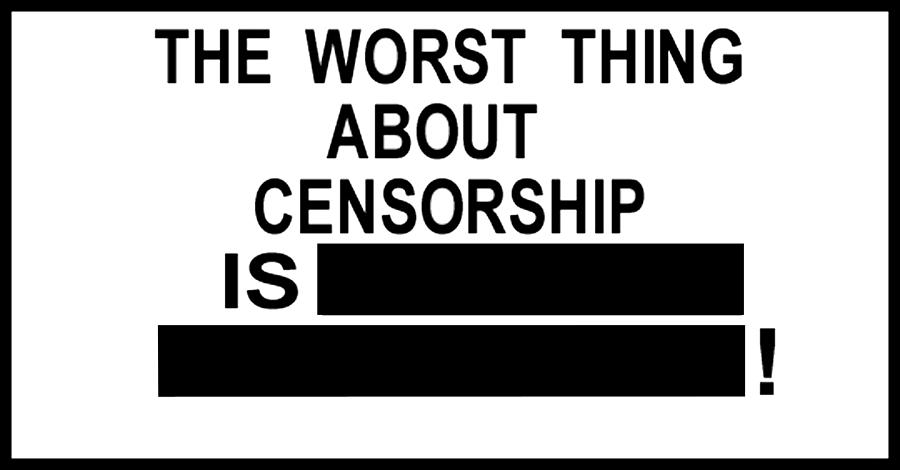 Censorship Mixed Media by Jas Stem - Pixels