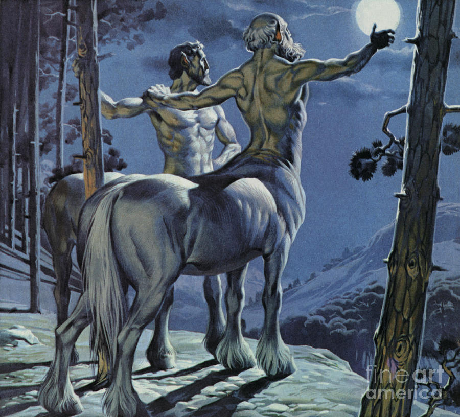 Centaurs Painting by Angus McBride