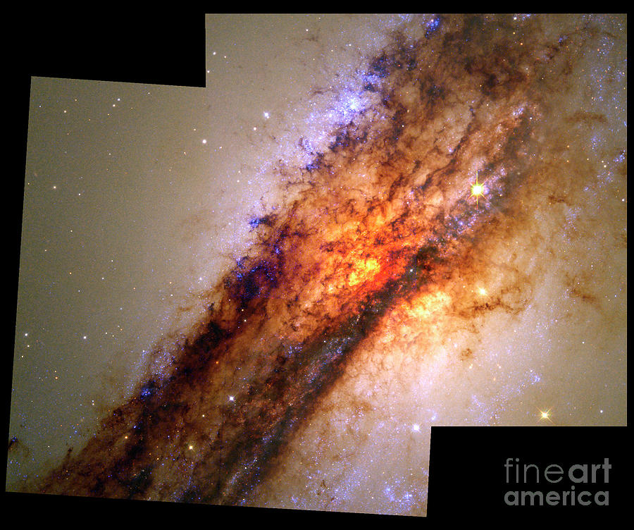 Centaurus A Galaxy Photograph by Nasa/esa/stsci/e.schreier/science Photo Library