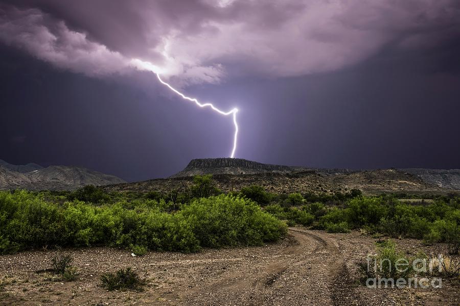 Centered Lightning Photograph by Francis Lavigne-Theriault Centered Lightning Photograph by Francis Lavigne-Theriault