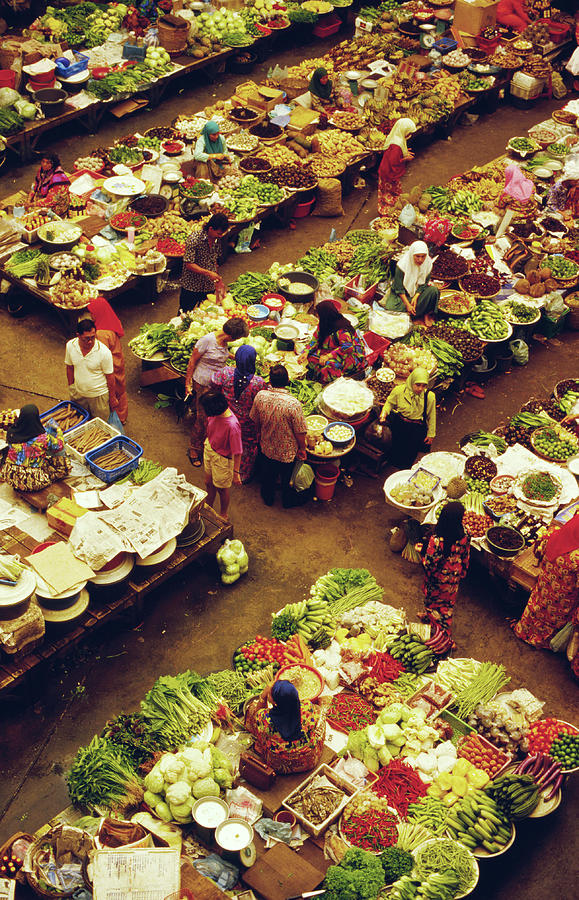 Central Market - Kota Bharu, Kelantan Photograph by Richard Ianson