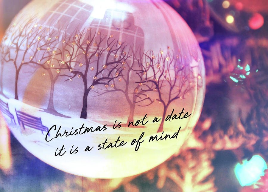 CENTRAL PARK BAUBLE quote Photograph by JAMART Photography
