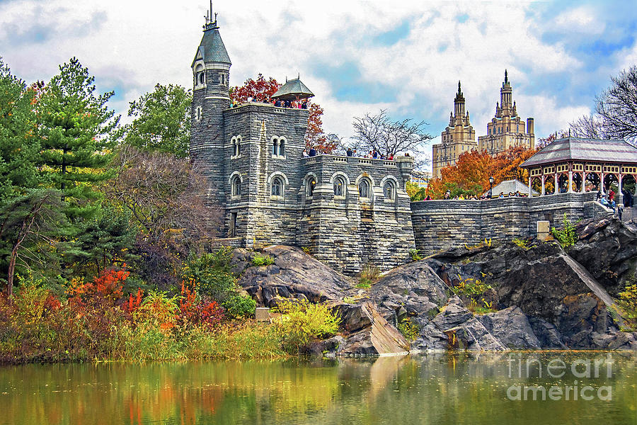 Central Park Castle in Autumn Photograph by Regina Geoghan - Fine Art ...