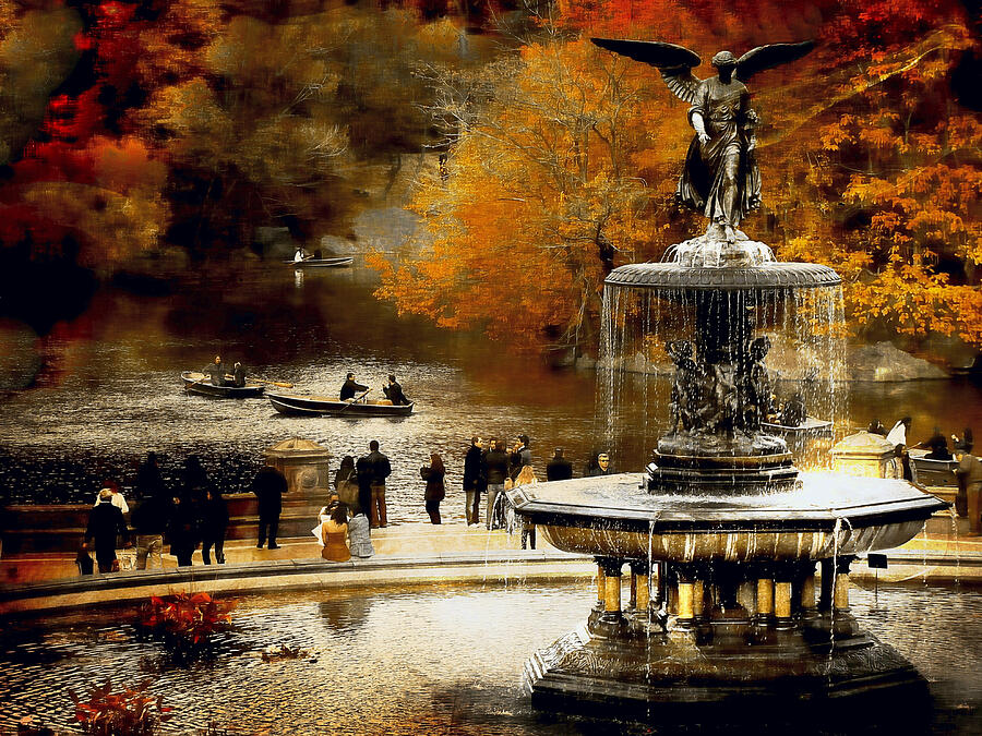 Central Park Fall Photograph
