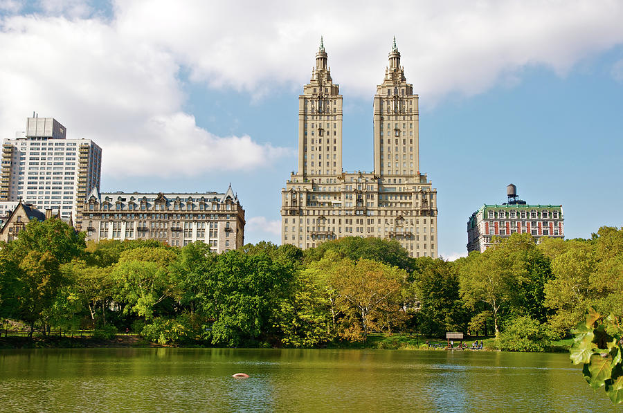Central Park Lake And West Side Photograph by Jaylazarin