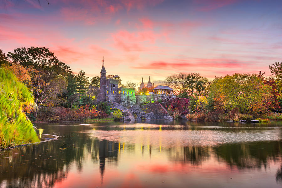 Fall Photograph - Central Park, New York City by Sean Pavone