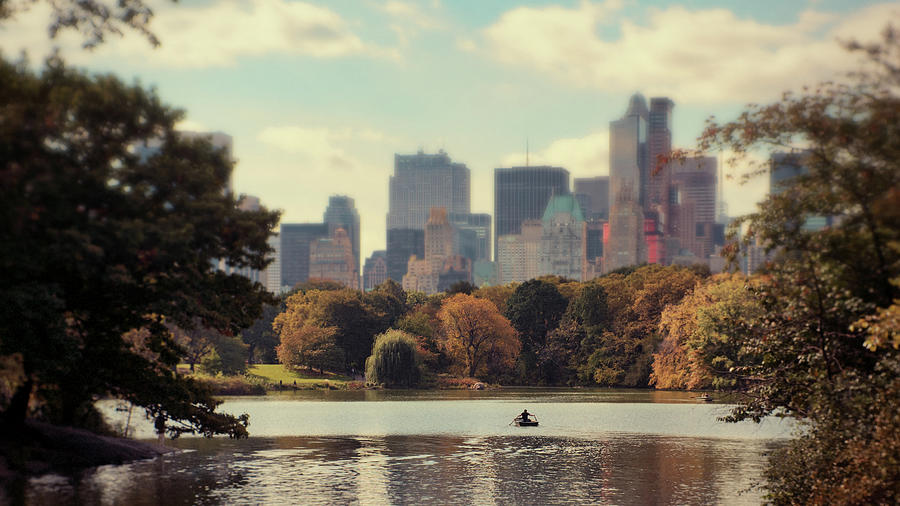 Central Park Pond Photograph by Linh H. Nguyen Photography