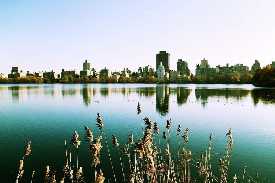 Central Park Reservoir Photograph by Urbanglimpses