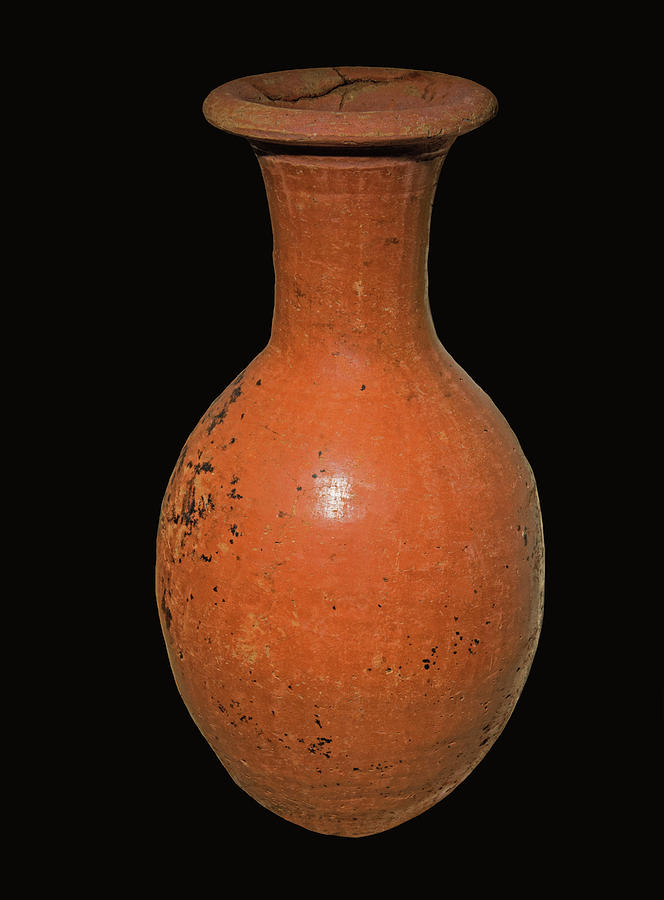 Ceramic Jar, Egyptian, 1400 Bc Photograph by Millard H. Sharp