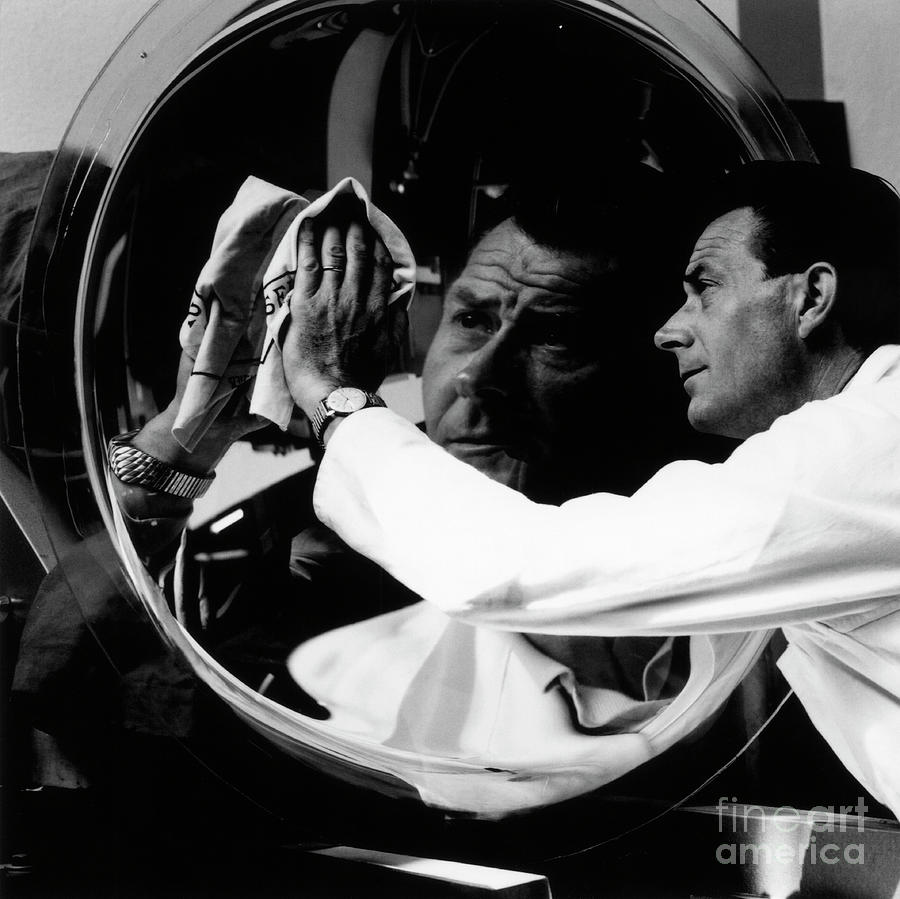 Cern Detector Mirror Photograph by Cern/science Photo Library