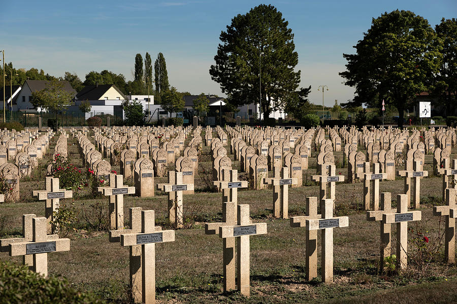 Cemetery Photograph - Cernay French Military Cemetery #1 by RicardMN Photography