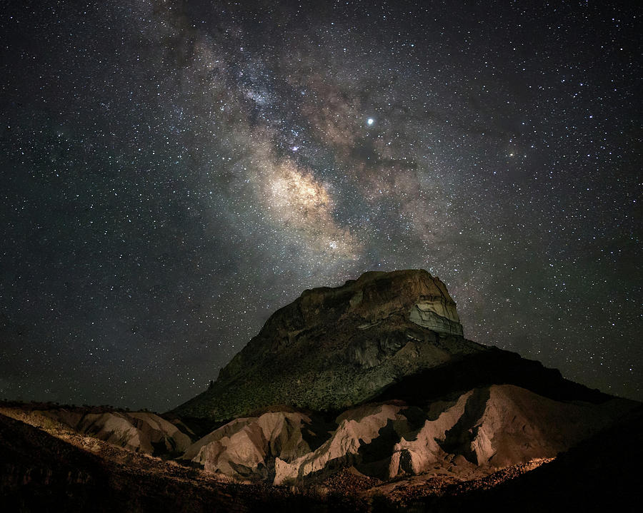 Cerro Castillano Milky Way  Photograph by Harriet Feagin