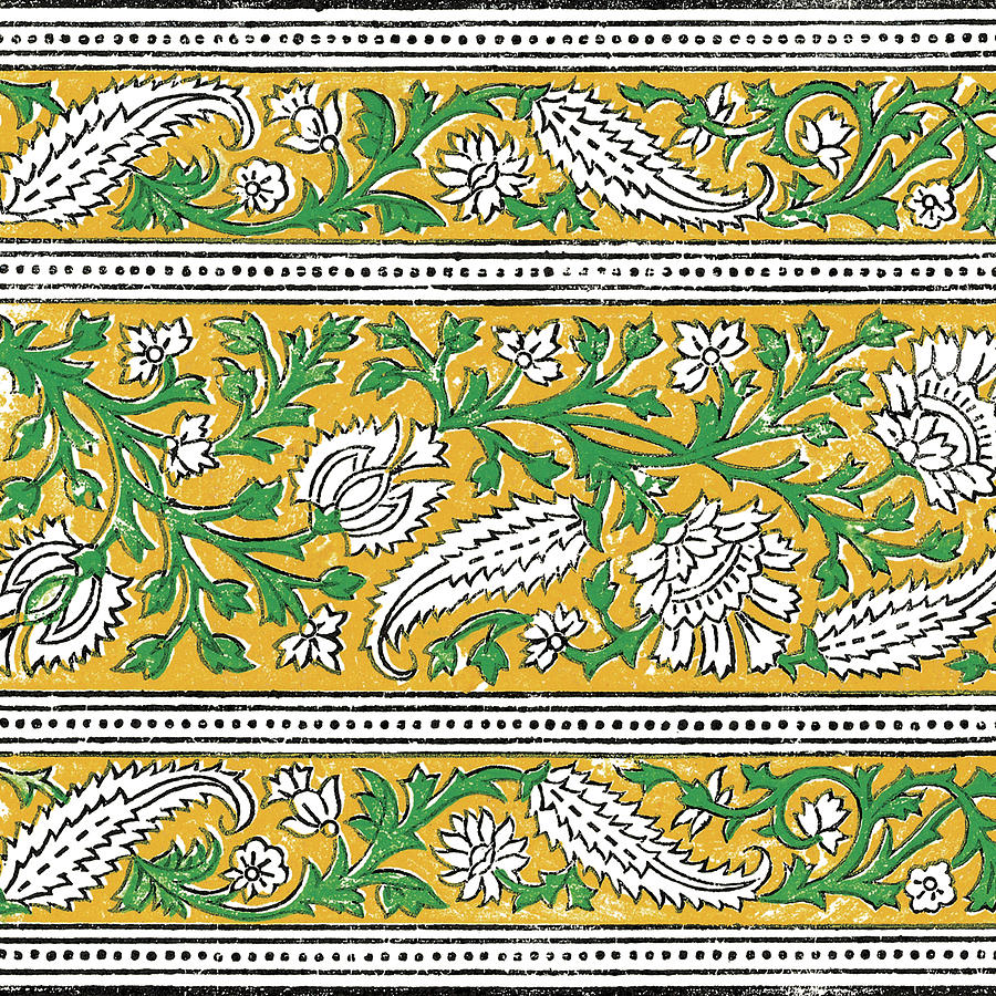 Растительный орнамент Индии