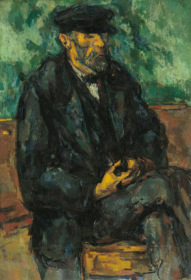 The Gardner Vallier, 1906 Painting by Paul Cezanne - Fine Art America