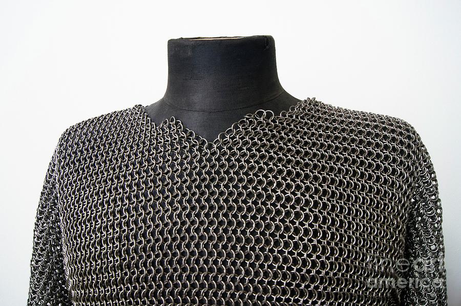 Chain Mail. Photograph by Mark Williamson/science Photo Library
