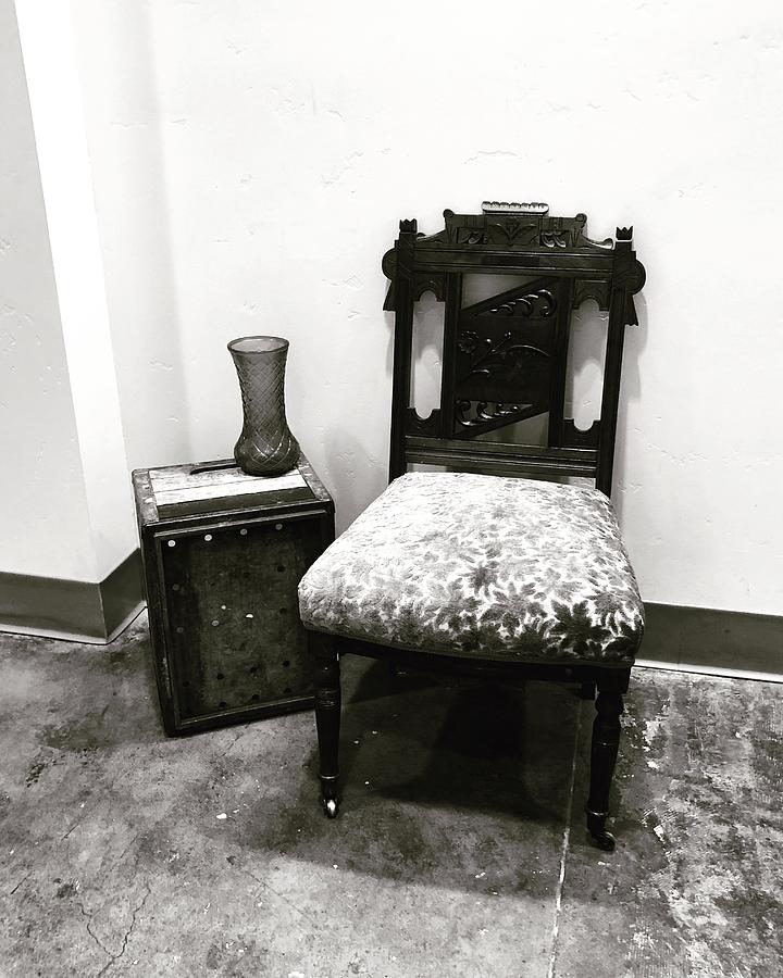 Chair alone Photograph by Lisa Anne Warren