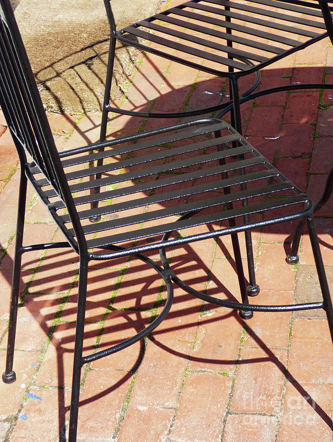 Chair Shadows 300 Photograph by Sharon Williams Eng