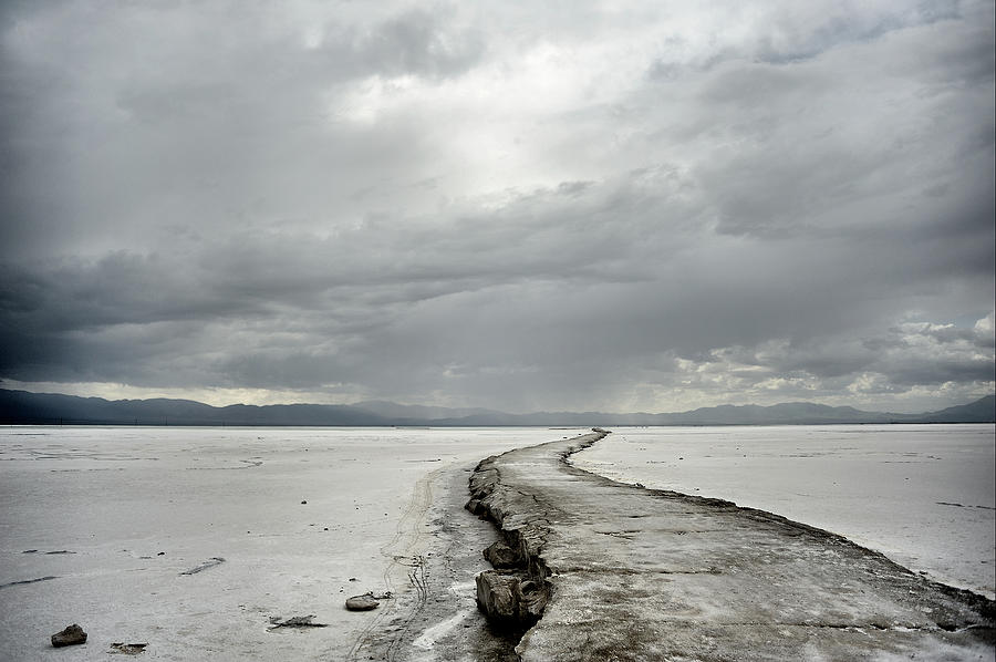 Chaka Salt Lake Photograph by Tan.xiao