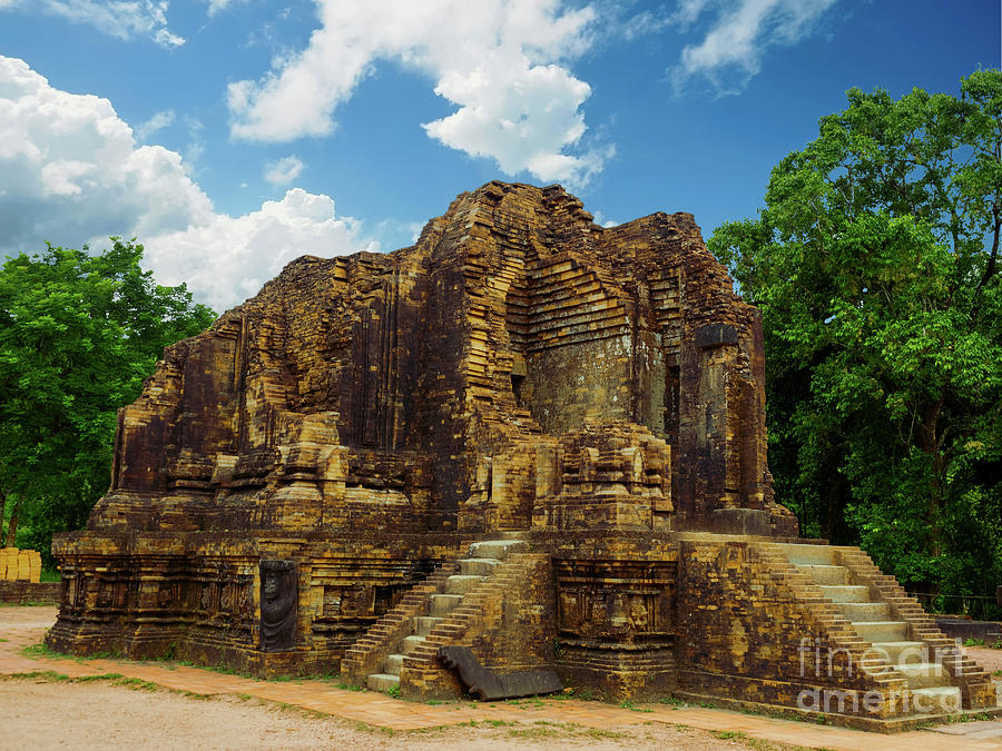  Cham  Temples In My Son Vietnam  Photograph by Asia Visions 