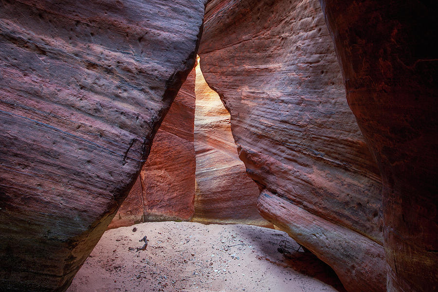 Chamber in canyon Photograph by Alex Mironyuk