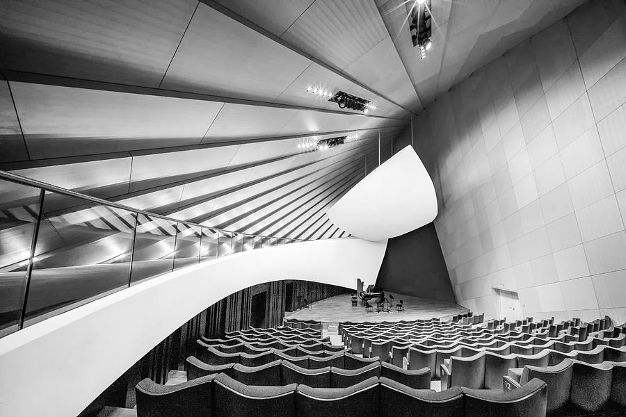 Architecture Photograph - Chamber Music Auditorium by Luc Vangindertael (lagrange)