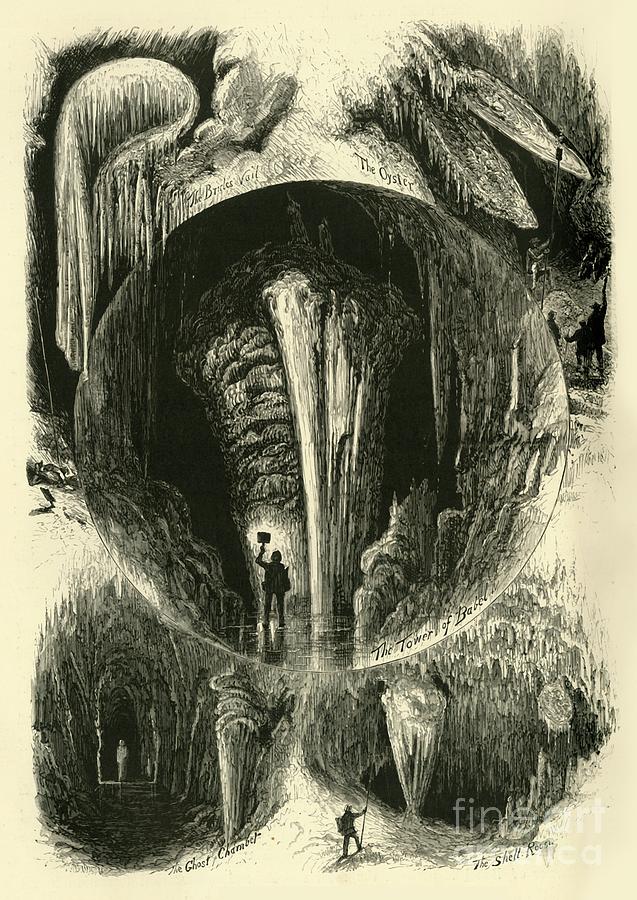 Chambers In Weyers Cave 1 by Print Collector