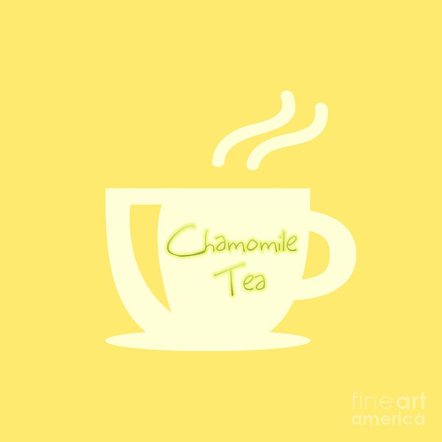 Chamomile Tea  Digital Art by Rachel Hannah