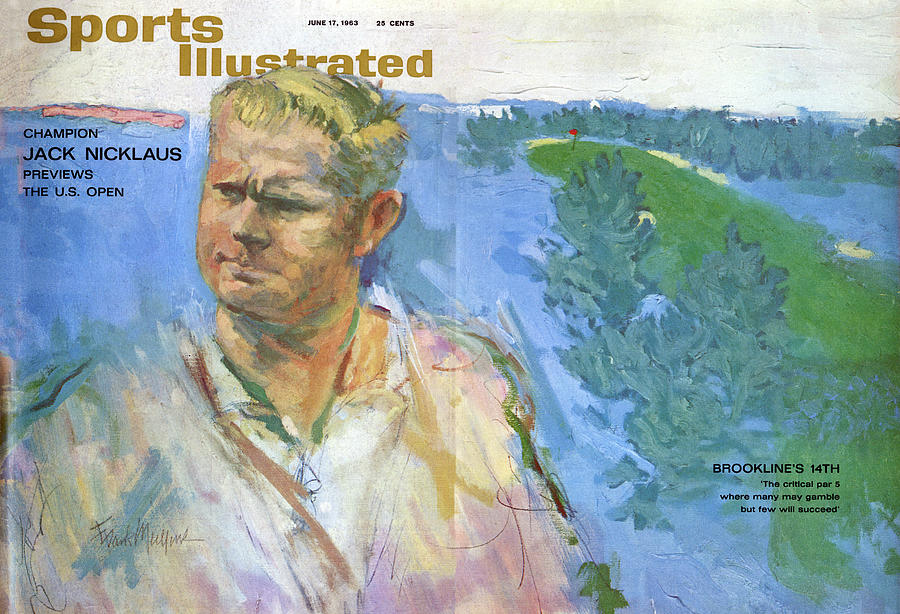 Champion Jack Nicklaus Previews The U.s. Open Sports Illustrated Cover Photograph by Sports Illustrated