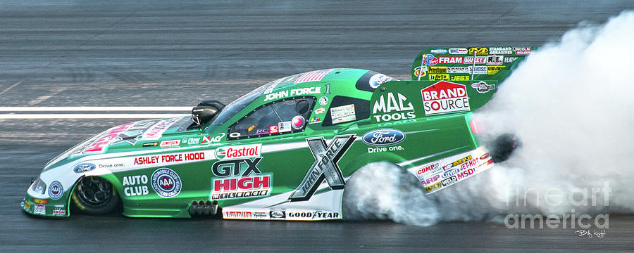 Champion John Force Photograph by Billy Knight