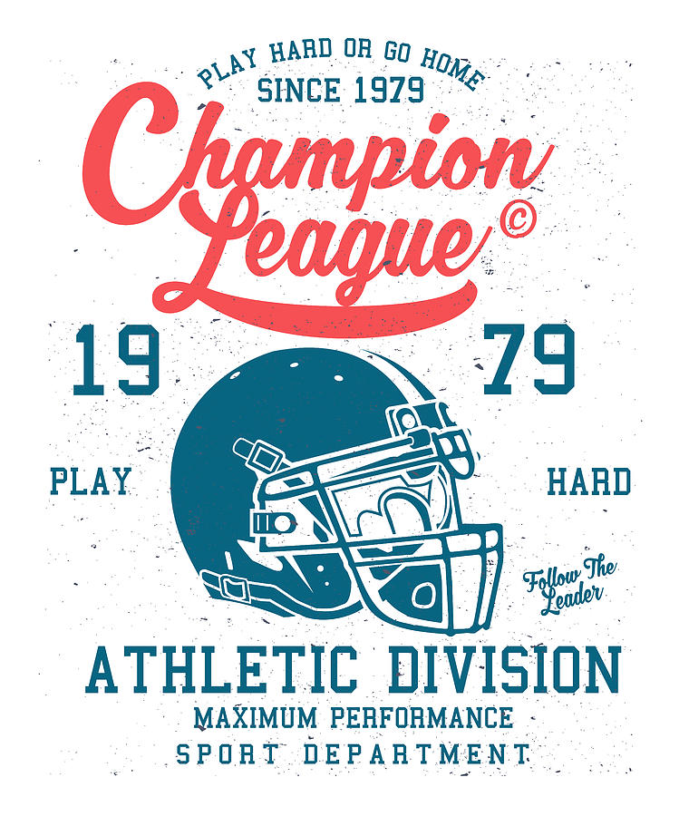 Football Digital Art - Champion League by Long Shot