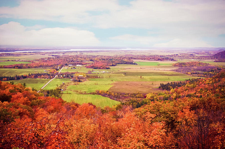 Champlain Lookout In Gatineau Park Photograph by Preappy