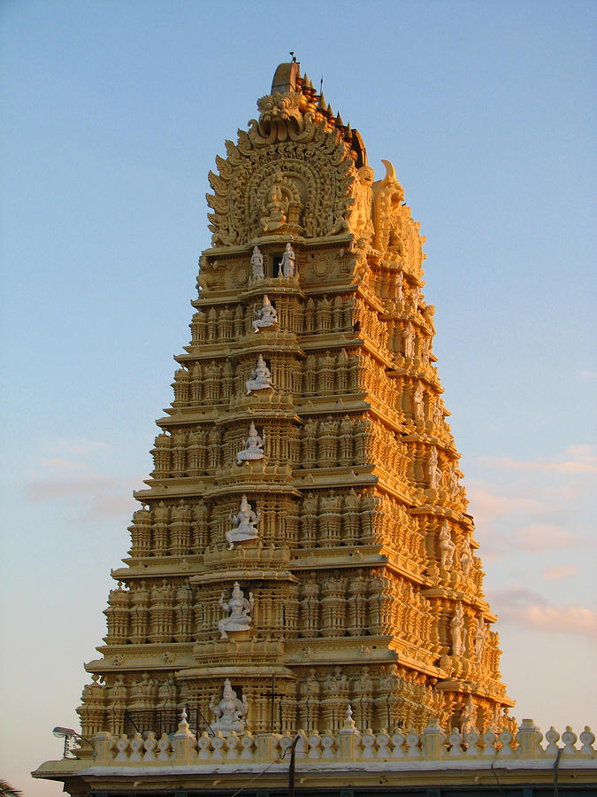 Chamundi Temple, Mysore Photograph by Suprateekahegde