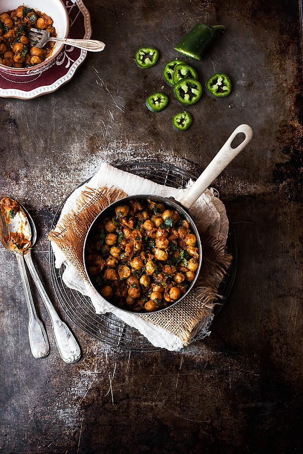 Chana Masala Photograph by One Girl In The Kitchen