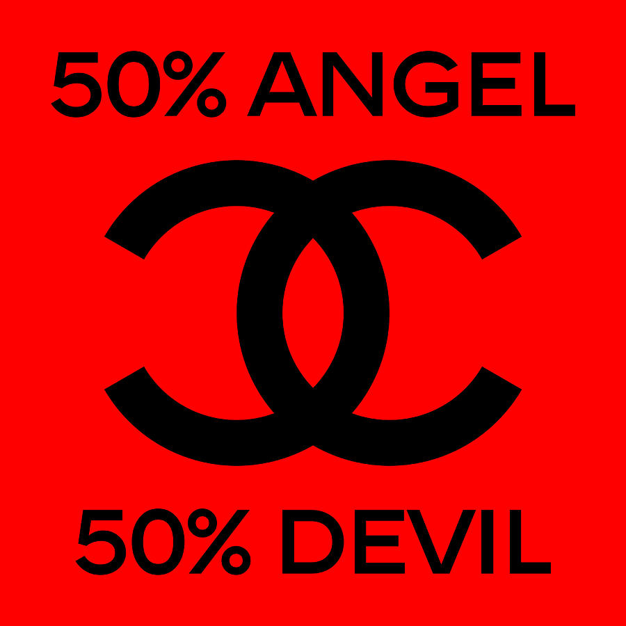 Chanel Painting - Chanel Angel Or Devil-5 by Nikita Chanel Painting - Chanel Angel Or Devil-5 by Nikita