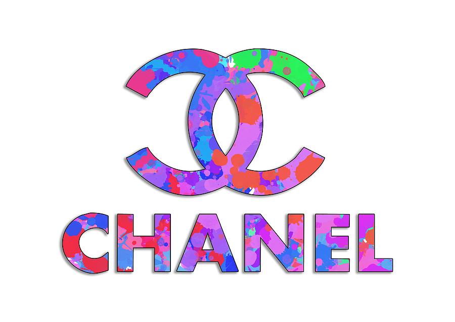 Chanel Paint Design Digital Art by Ricky Barnard