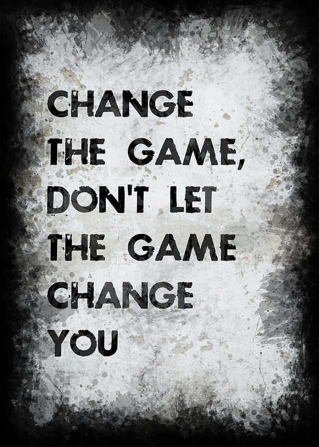 Change The Game Photograph by Ricky Barnard