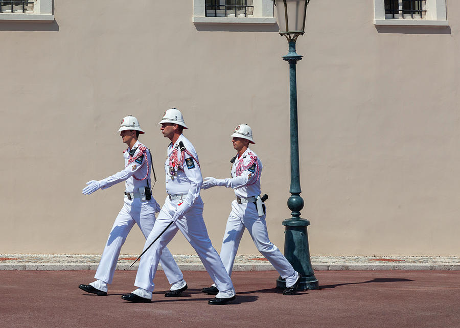 Changing the Guard Monte Carlo Photograph by Chris Dutton