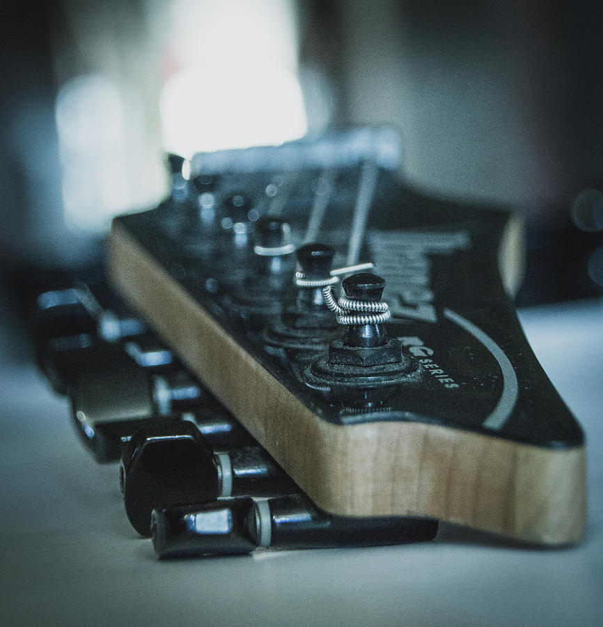Guitar Still Life Photograph - Changing Tones by Beau Gamble