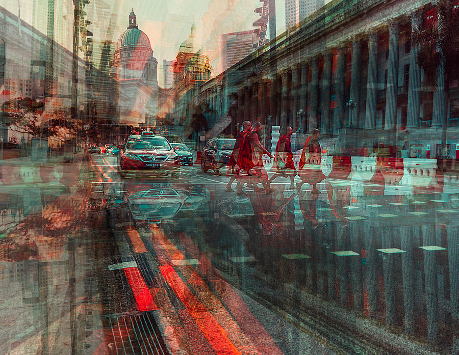 Chaos In The City Photograph by Carmine Chiriac