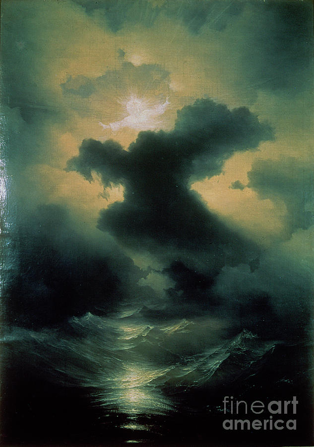 Chaos Painting by Ivan Konstantinovich Aivazovsky