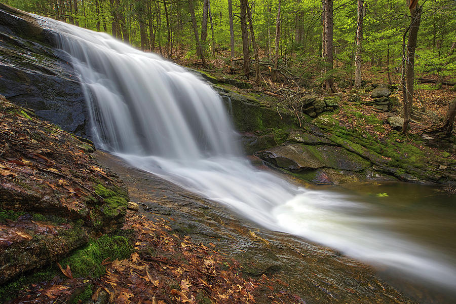 Chapel Brook Falls Photograph by Juergen Roth