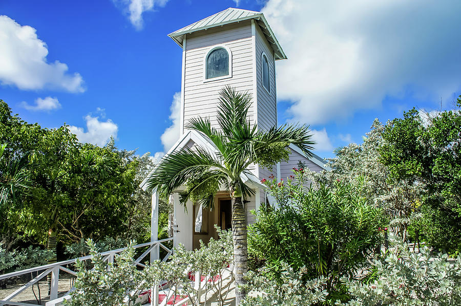 Chapel in Half Moon Cay, Bahamas Photograph by Dawn Richards