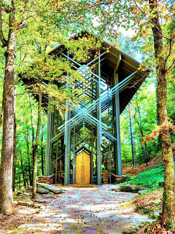 Architecture Photograph - Chapel in the Forest by Dominic Piperata
